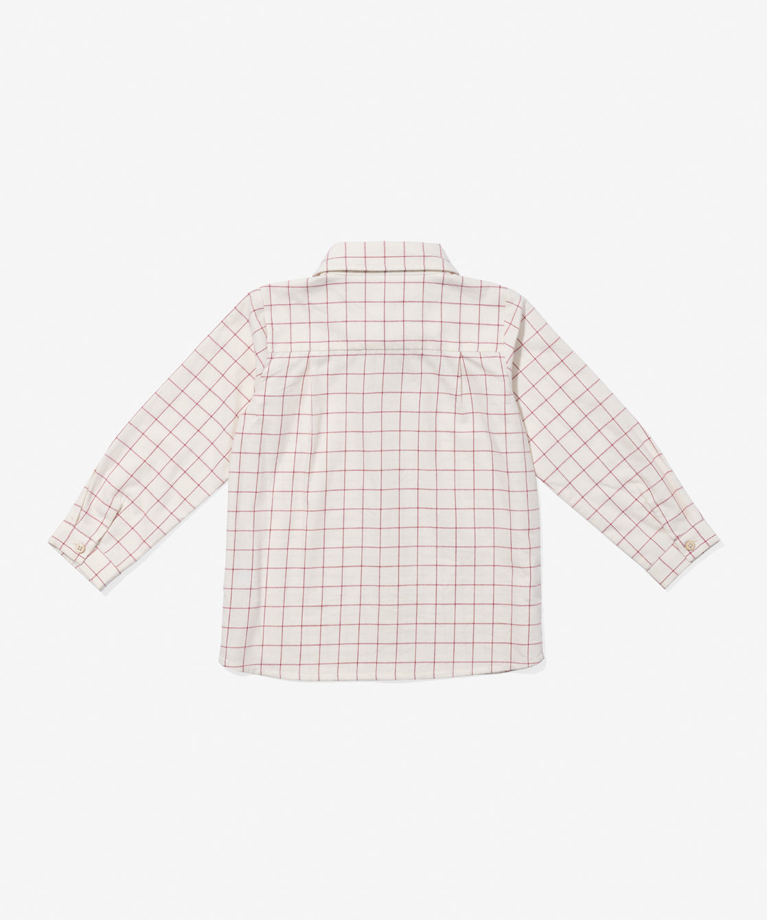 Jeffie Shirt in Pomegranate Plaid