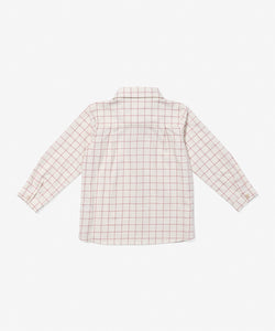 Jeffie Shirt in Pomegranate Plaid