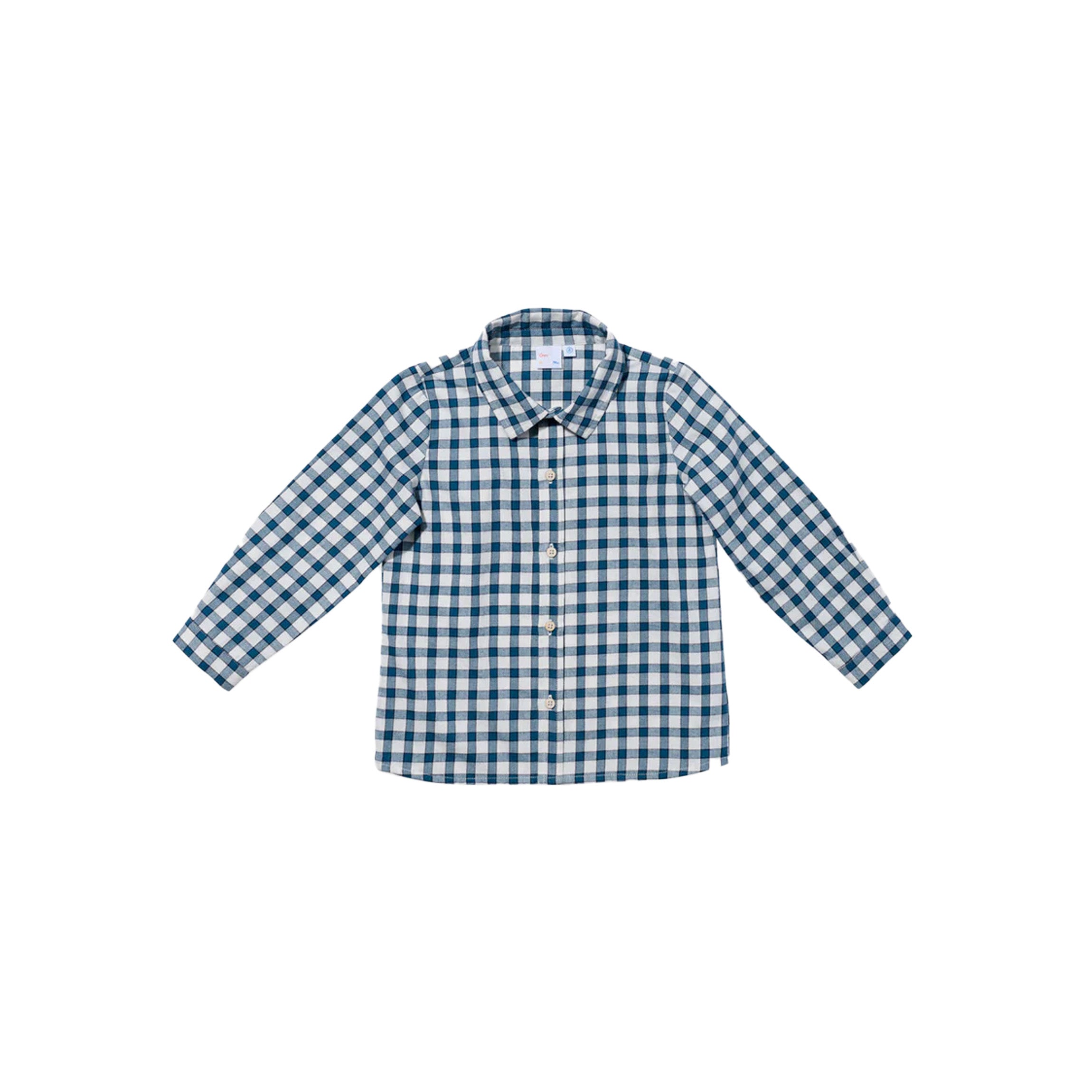 Jeffie Shirt in Blue Picnic Check