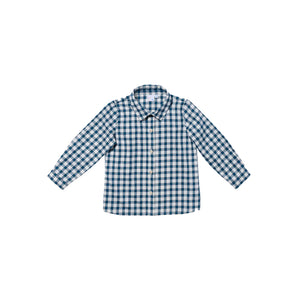 Jeffie Shirt in Blue Picnic Check