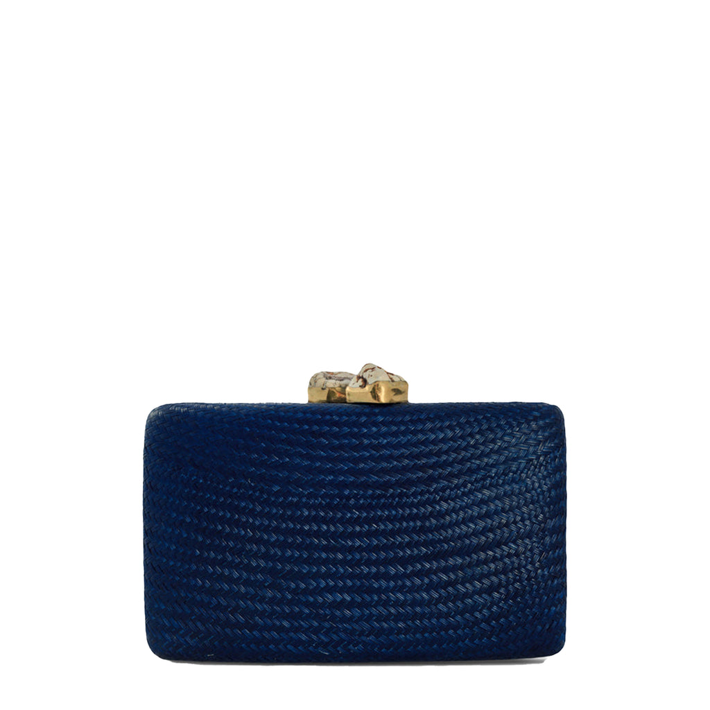 Jen Clutch with White Stone