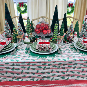 Bettina Placemat in Holiday Green, Set of 4