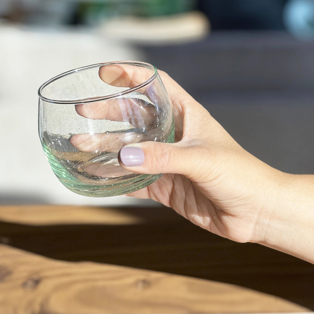 Moroccan Stemless Goblets, Set of 4