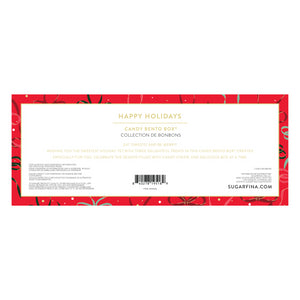 Happy Holidays 3-Piece Bento Box