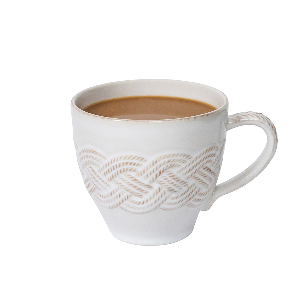 Le Panier Mystic Knot Mug in Whitewash