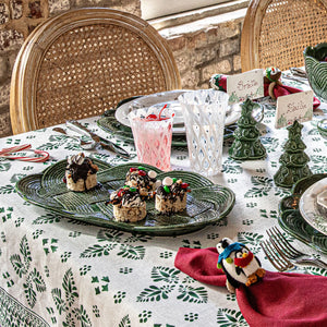 Le Panier Mystic Knot 15" Hostess Tray in Basil