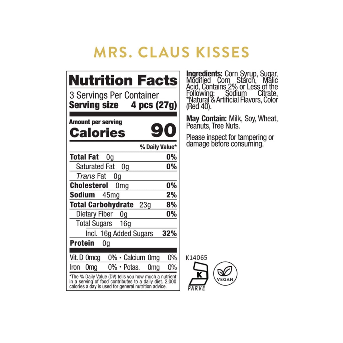 Mrs. Claus - Mistletoe Kisses, 3-Piece Kit