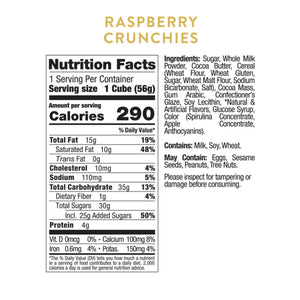 Raspberry Crunchies, Set of 3