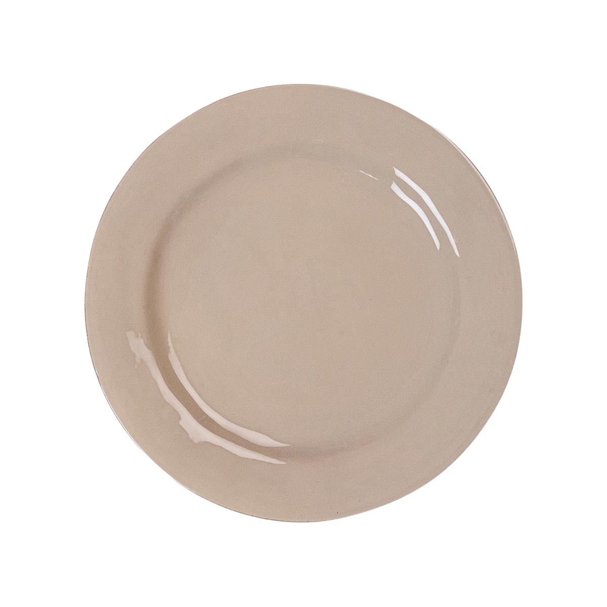 Puro Dinner Plate in Taupe