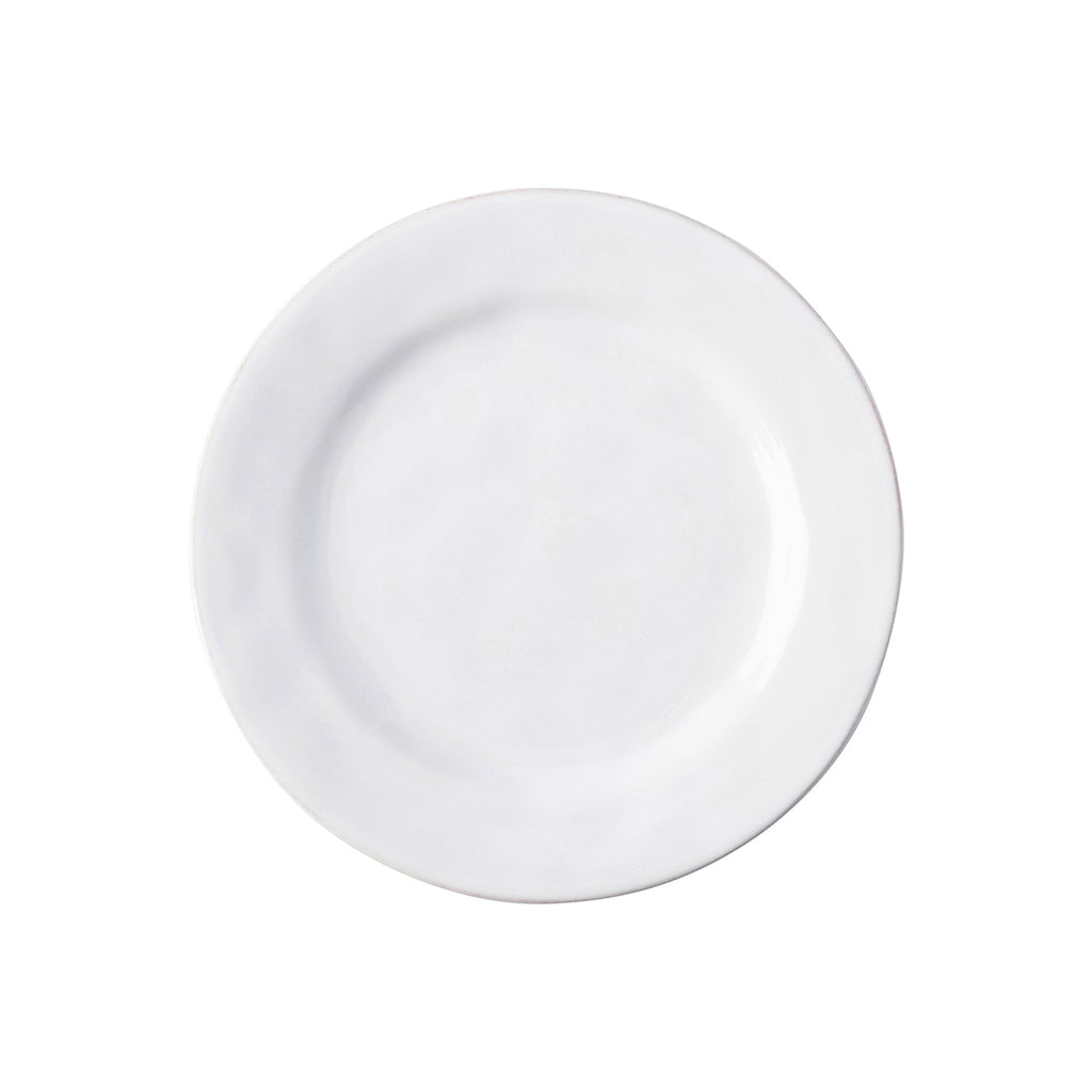 Puro Side/Cocktail Plate in Whitewash