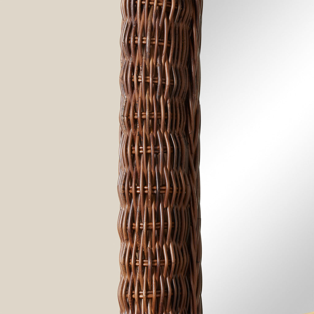 detail of mirror frame