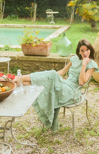 Kelly Skirt in Minty Green