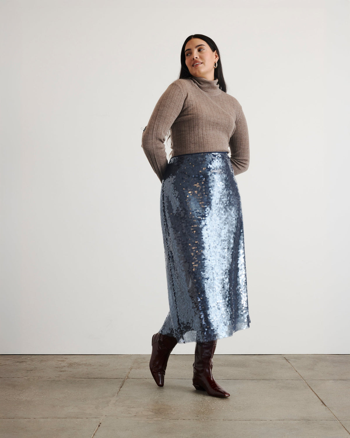 Kiah Skirt in Midnight