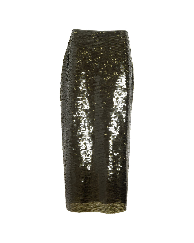 Kiah Skirt in Forset Green