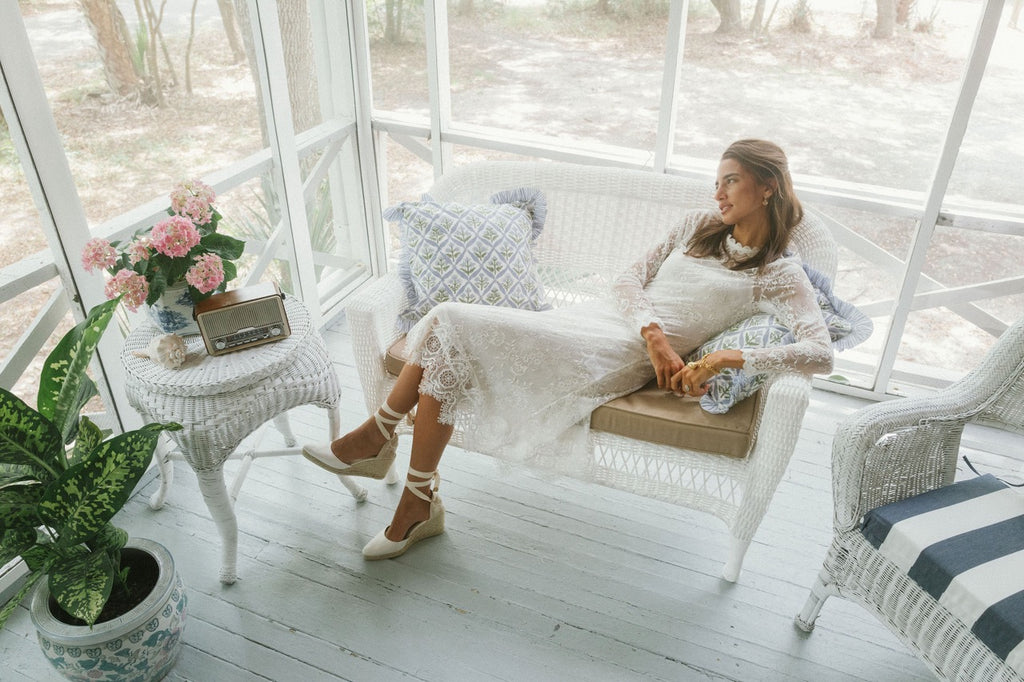 Lumiere Midi Dress in White