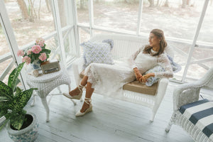 Lumiere Midi Dress in White