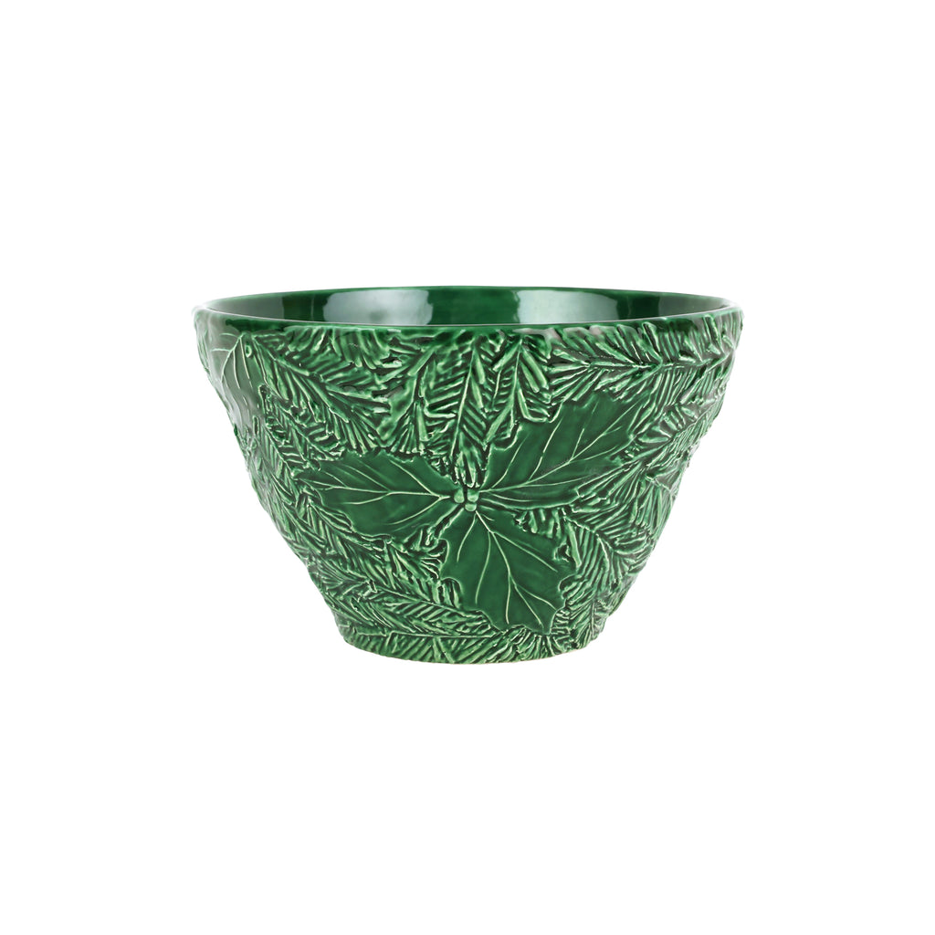 Lastra Holiday Figural Small Deep Bowl in Green