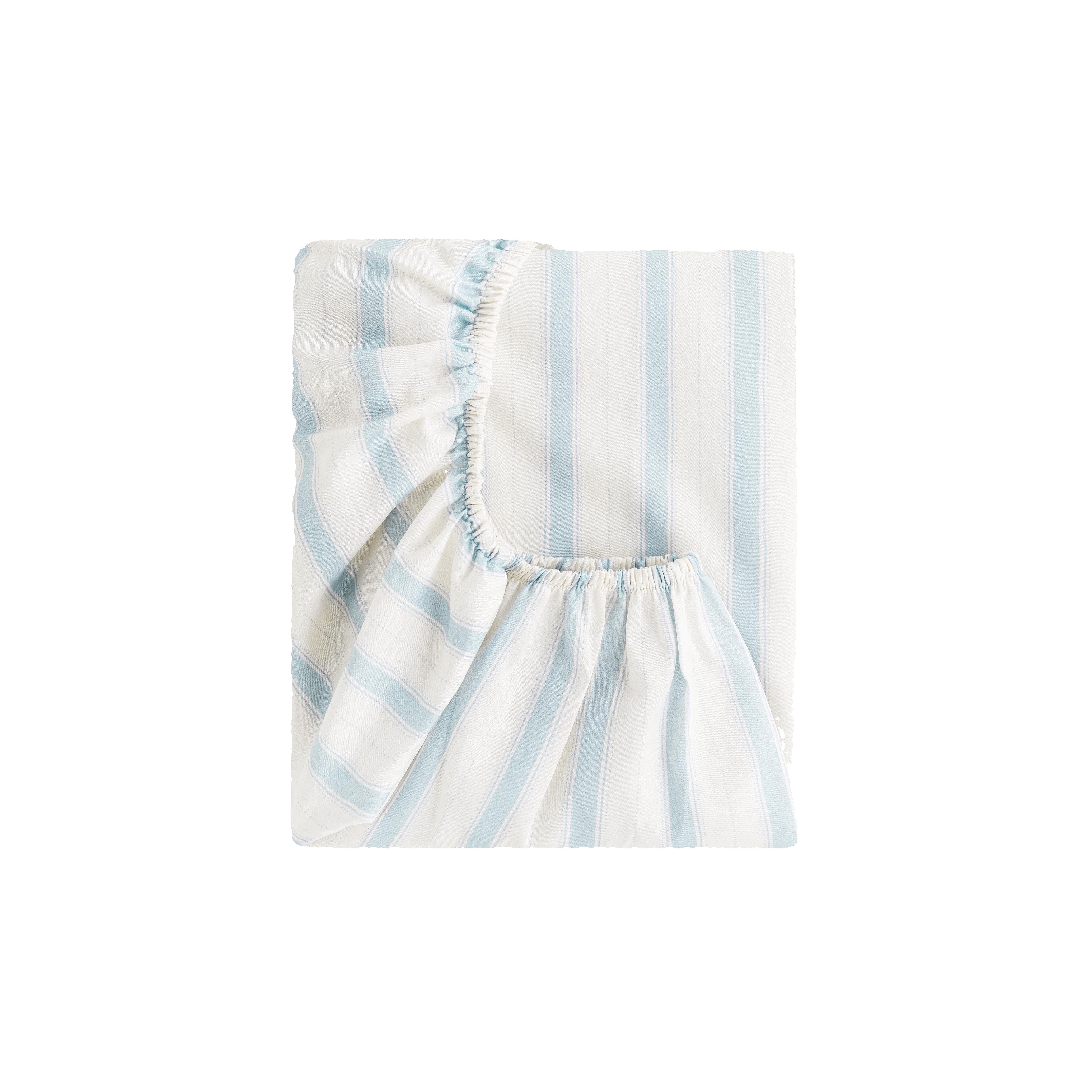 Seaside Stripe Changing Mat in Ocean