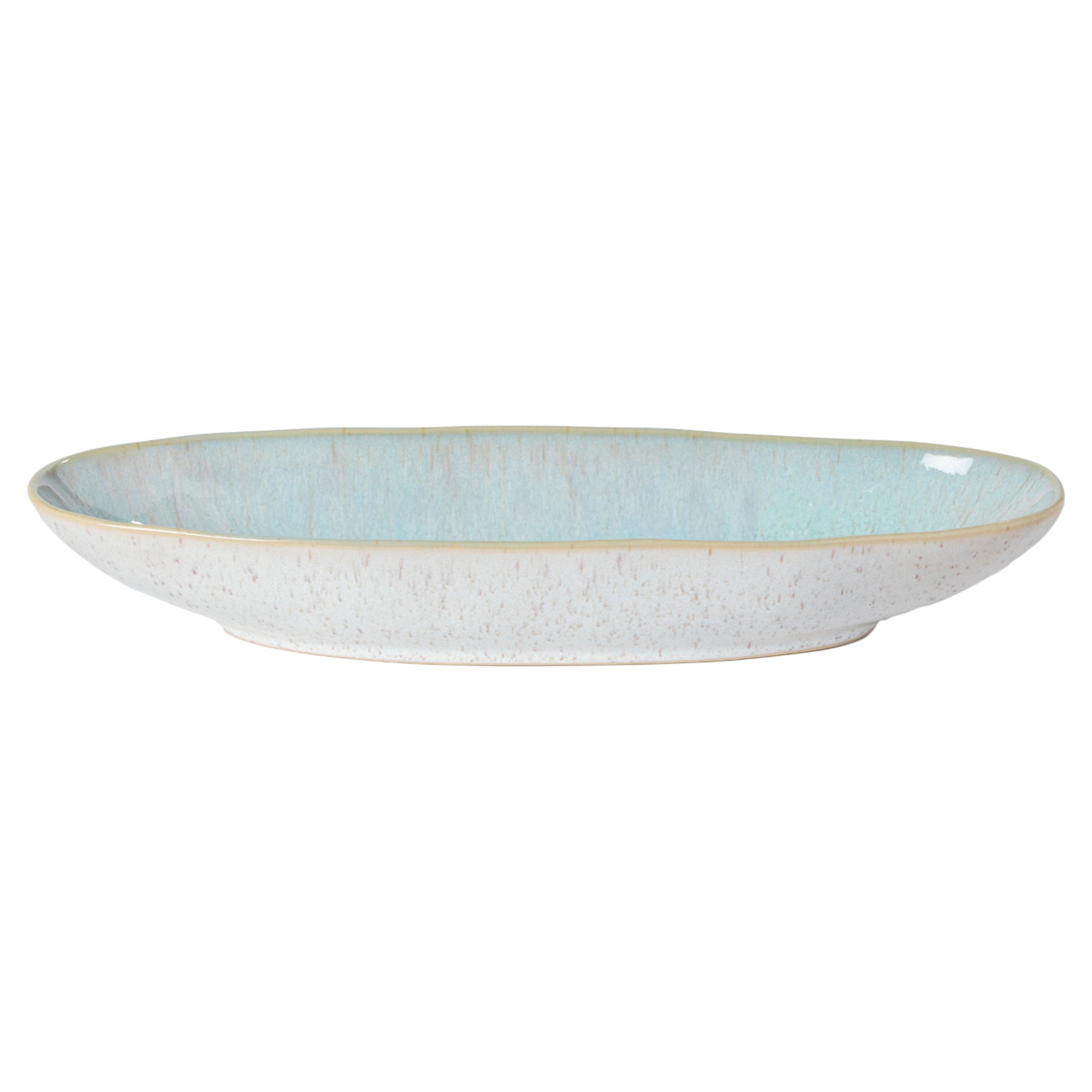 Eivissa Collection Oval Platter 13" in Sea Blue