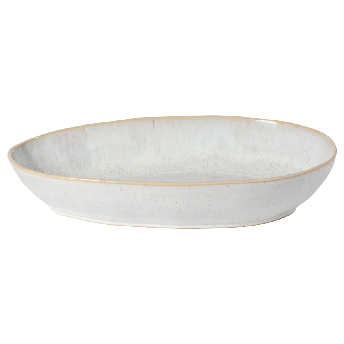 Eivissa Collection Oval Baker 14" in Sand Beige