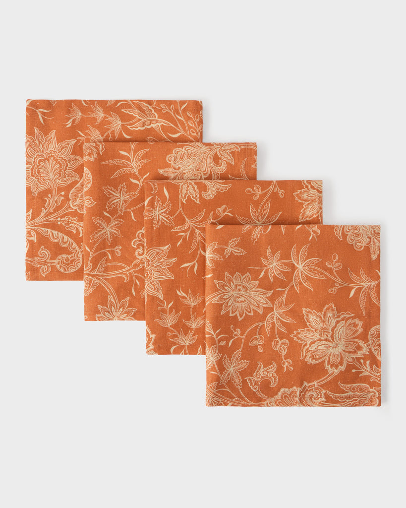 DESTREE x Cabana Napkins Orange, Set of 4
