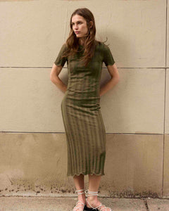 Leighton Dress in Fern