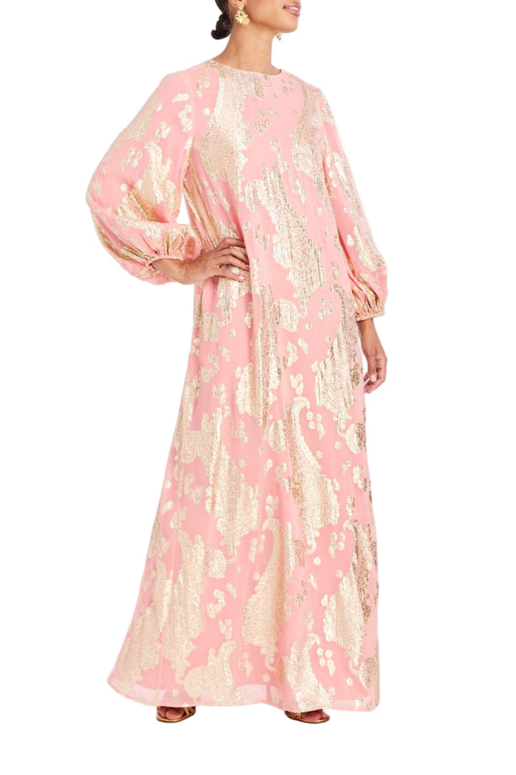Luzon Gown in Pink Gold
