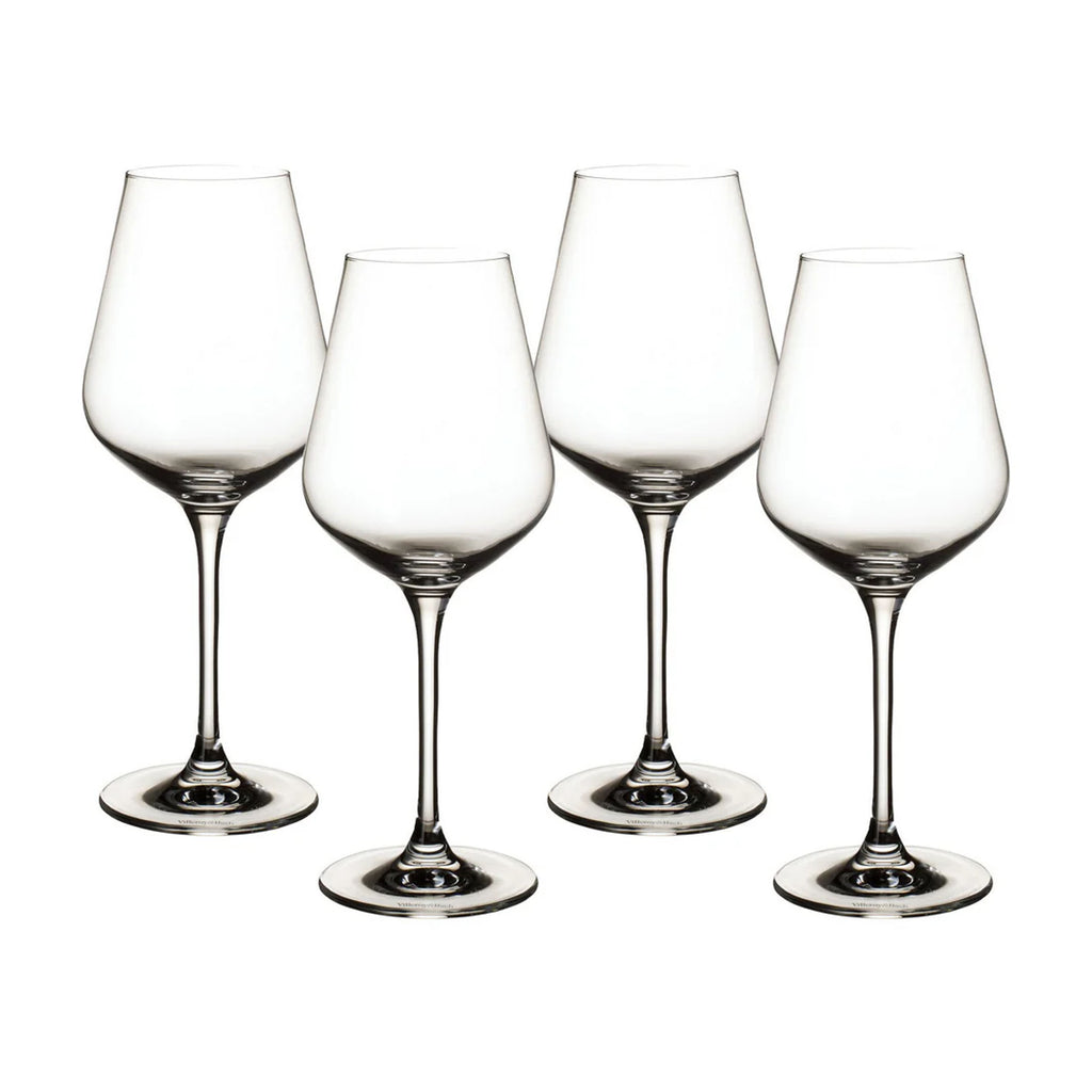 La Divina Bordeaux in Clear, Set of 4