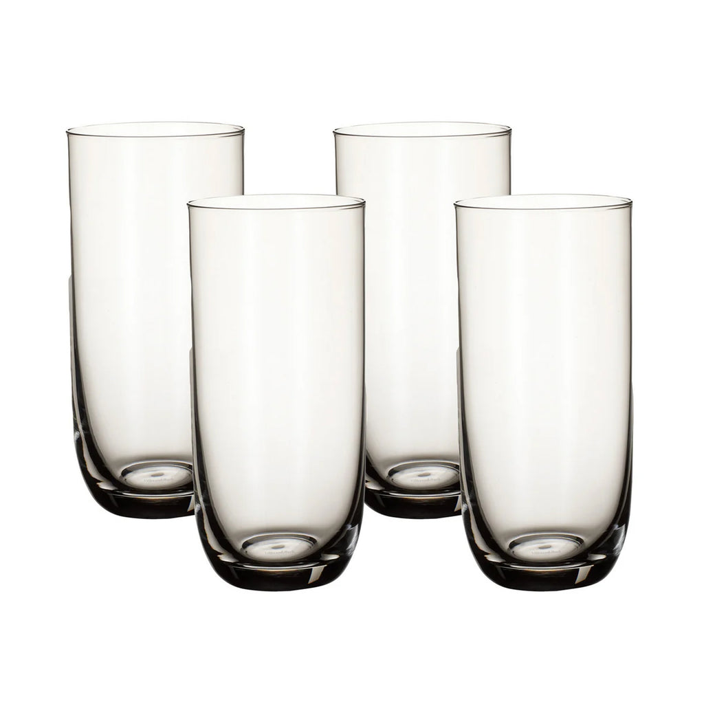 La Divina Highball/Tumbler in Clear, Set of 4