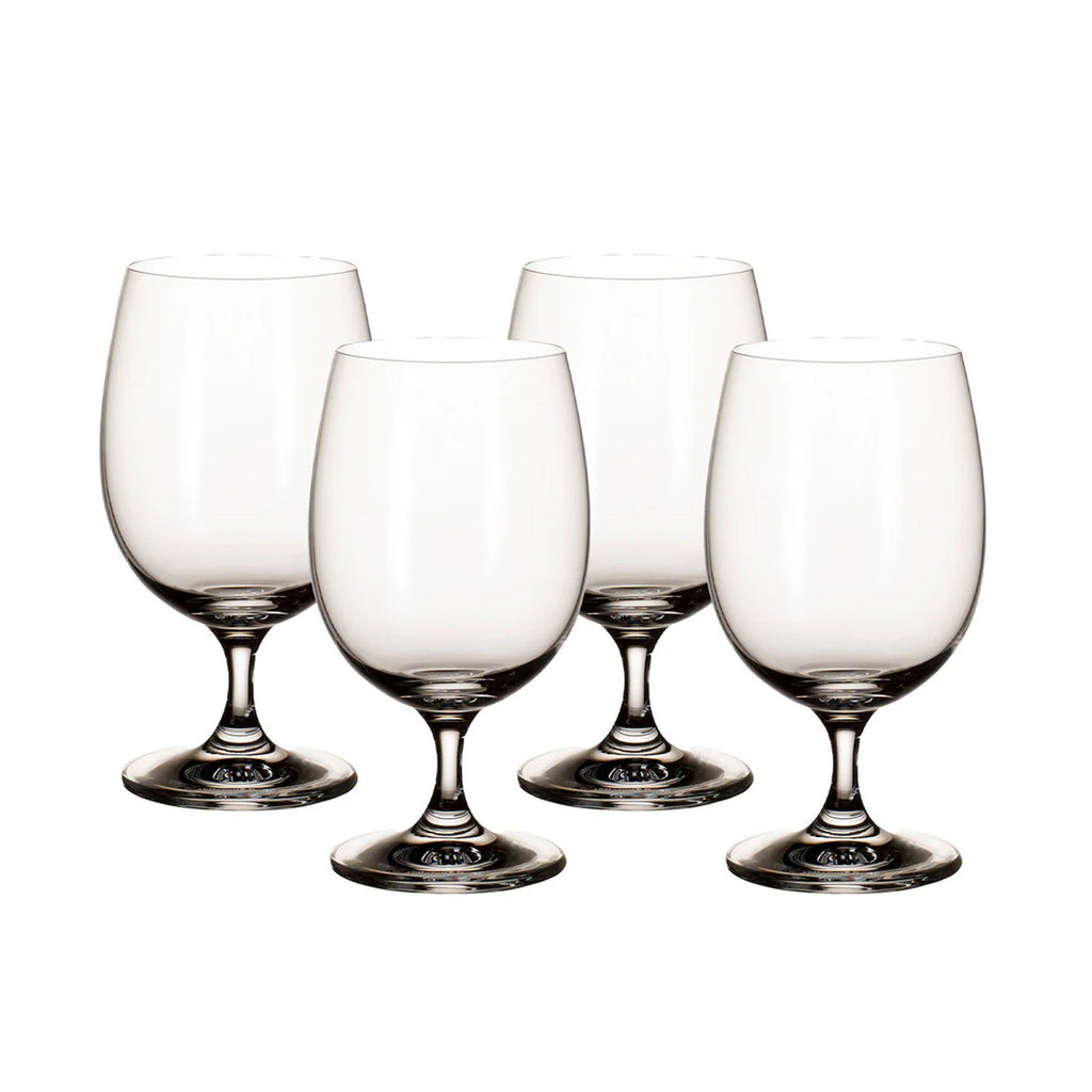 La Divina Water Goblet in Clear, Set of 4