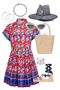 Howard Dress in Tapestry Floral
