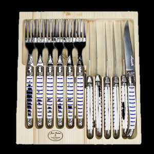 12-Piece Cutlery Set in Mariniere
