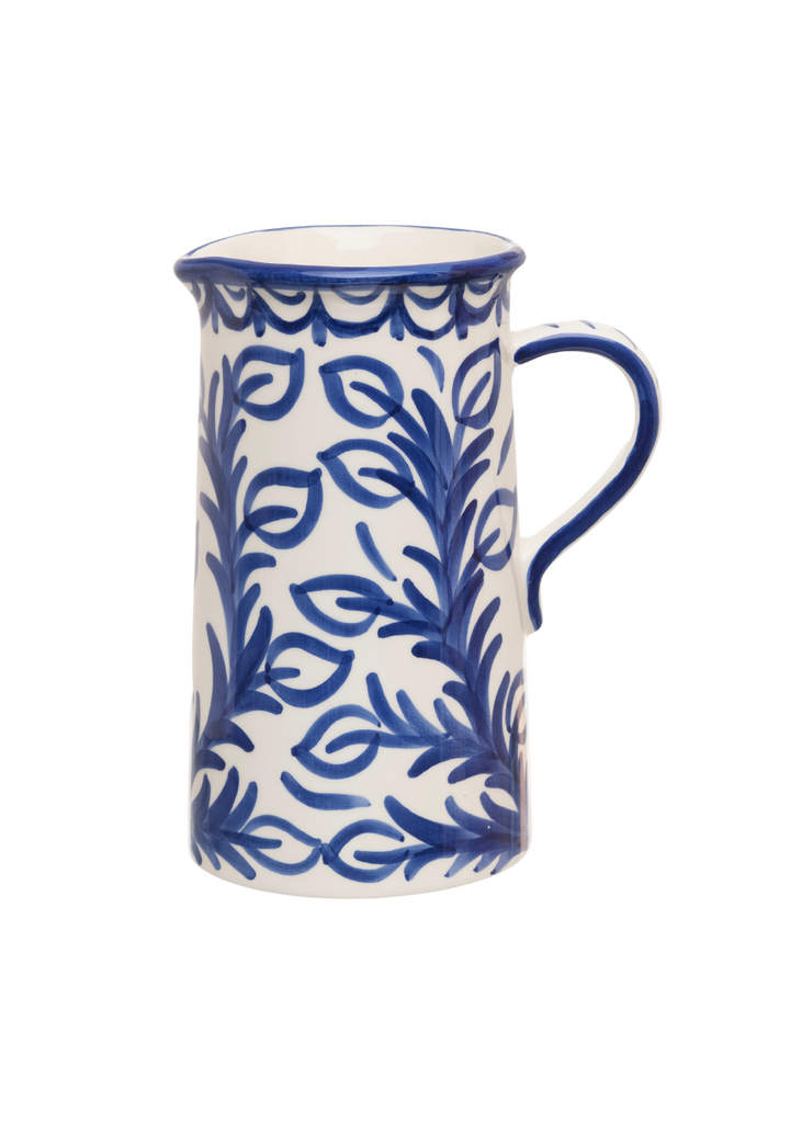 Late Afternoon Large Blue Vina Jug