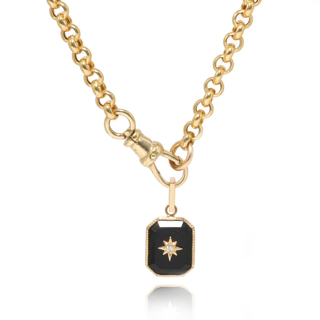 Large Belcher Chain with Dog Clip Clasp