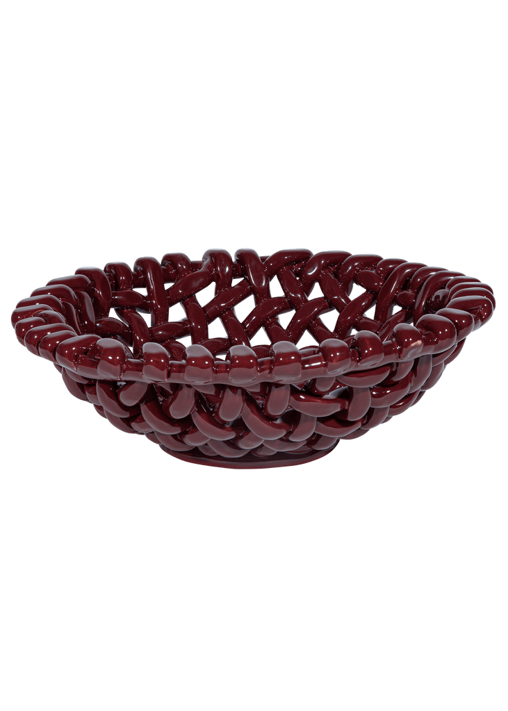 Large-Burgundy-Basketweave-Bowl