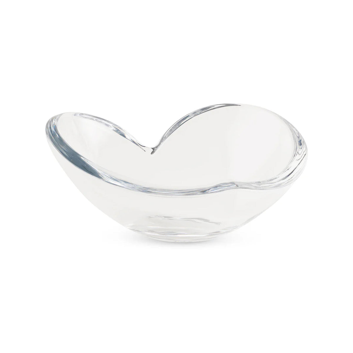 Large Heart Glass Bowl