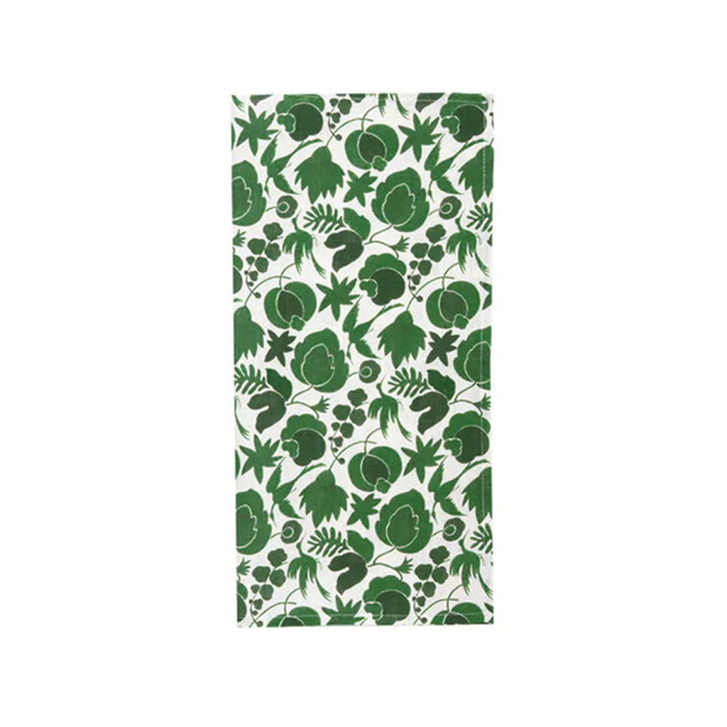 Large Napkins in Wildbird Green, Set of 2