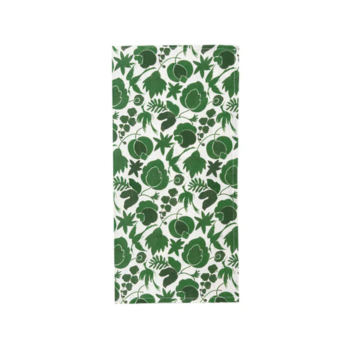 Large Napkins in Wildbird Green, Set of 2