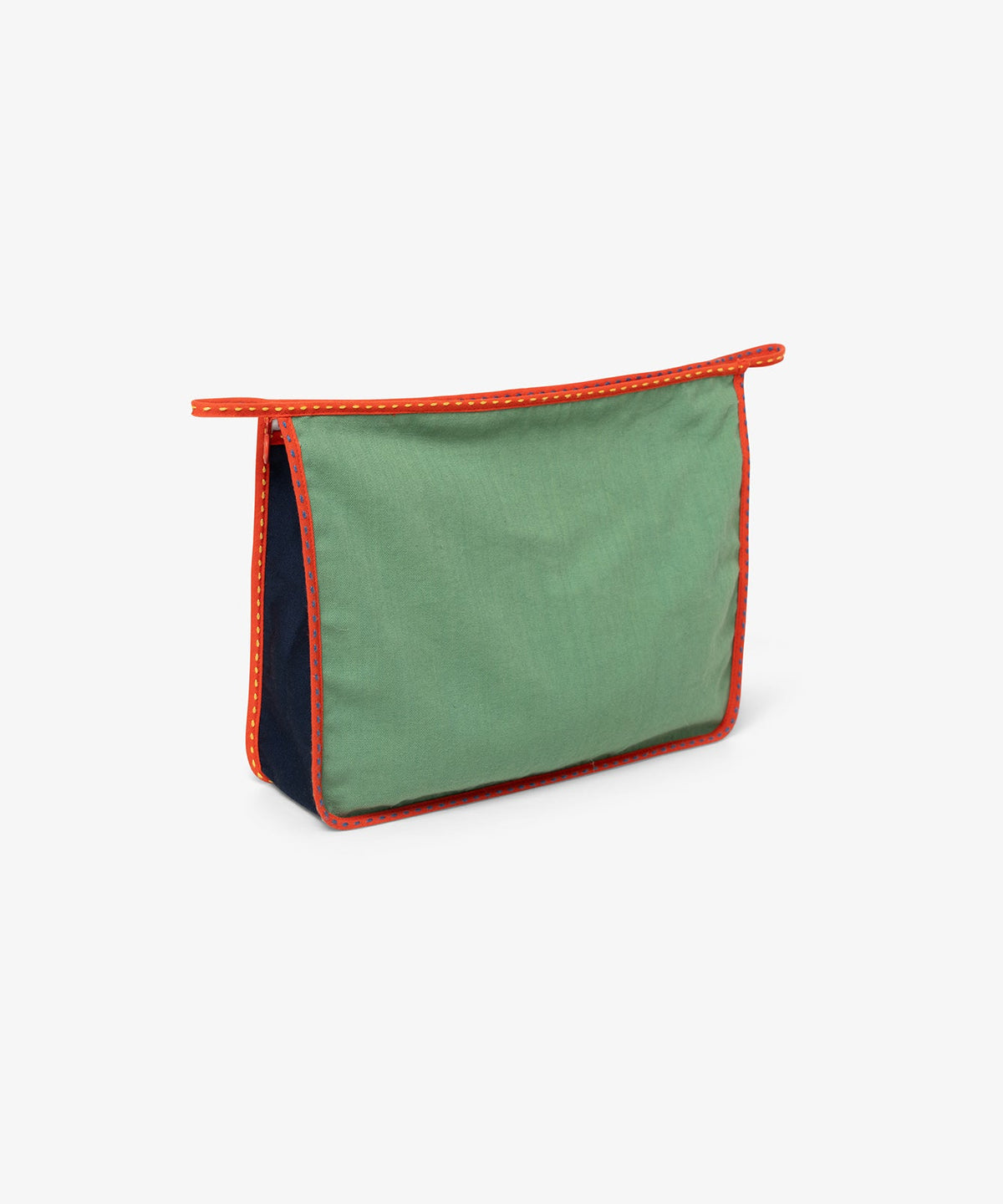 Large Zip Bag in Cool Color Block