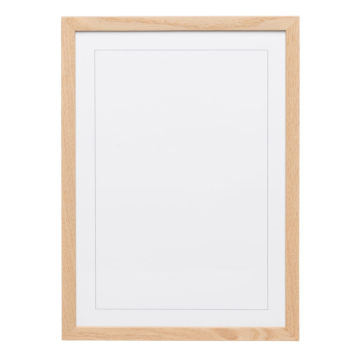 Classic Oak Wood Picture Frame