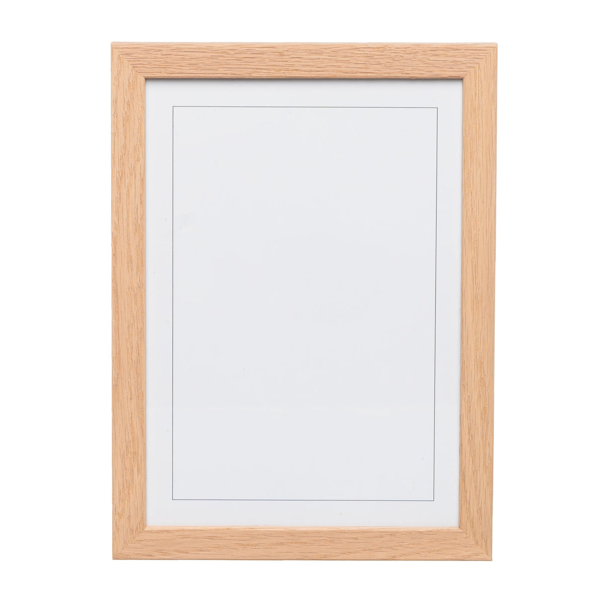 Classic Oak Wood Picture Frame