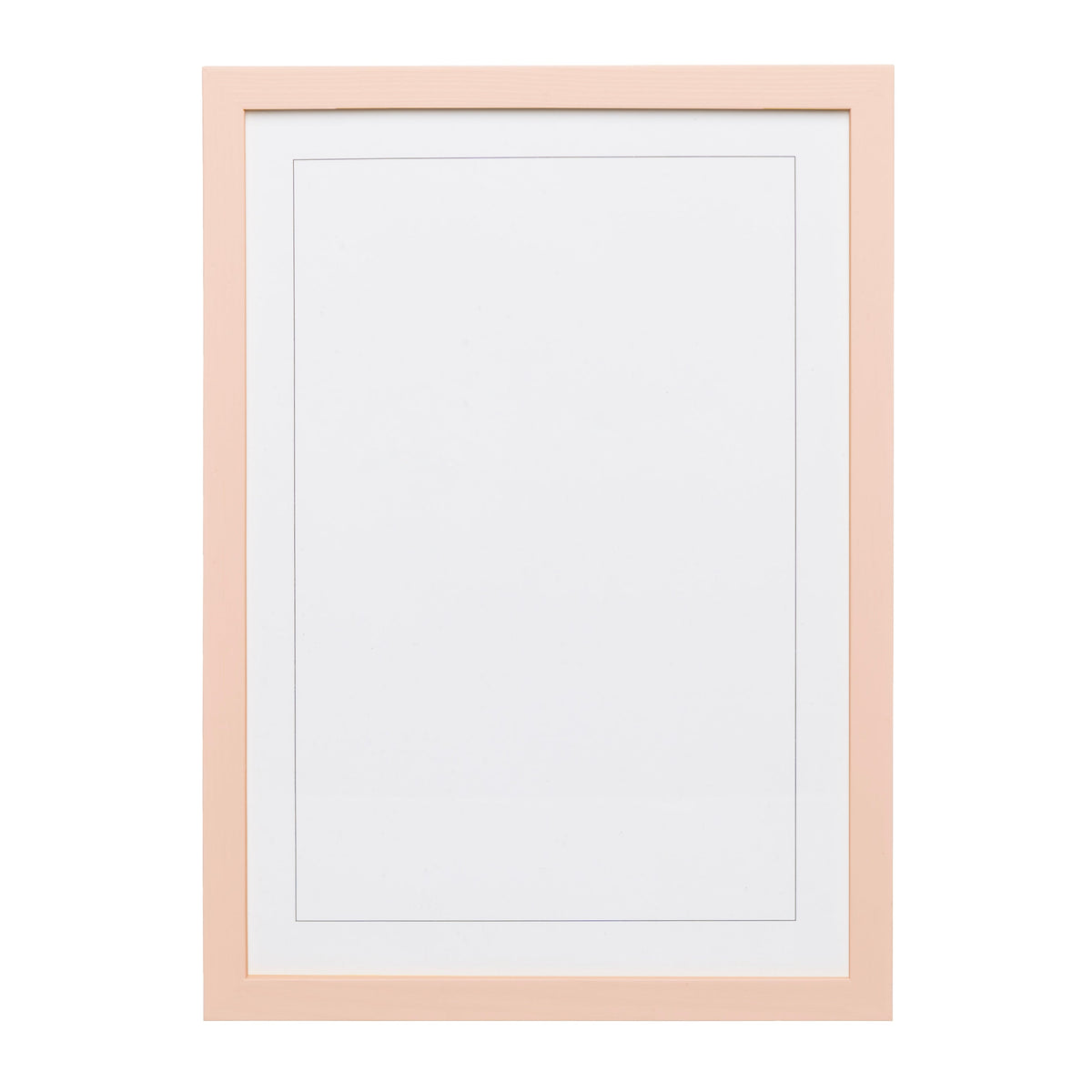 Plaster Pink Wood Picture Frame
