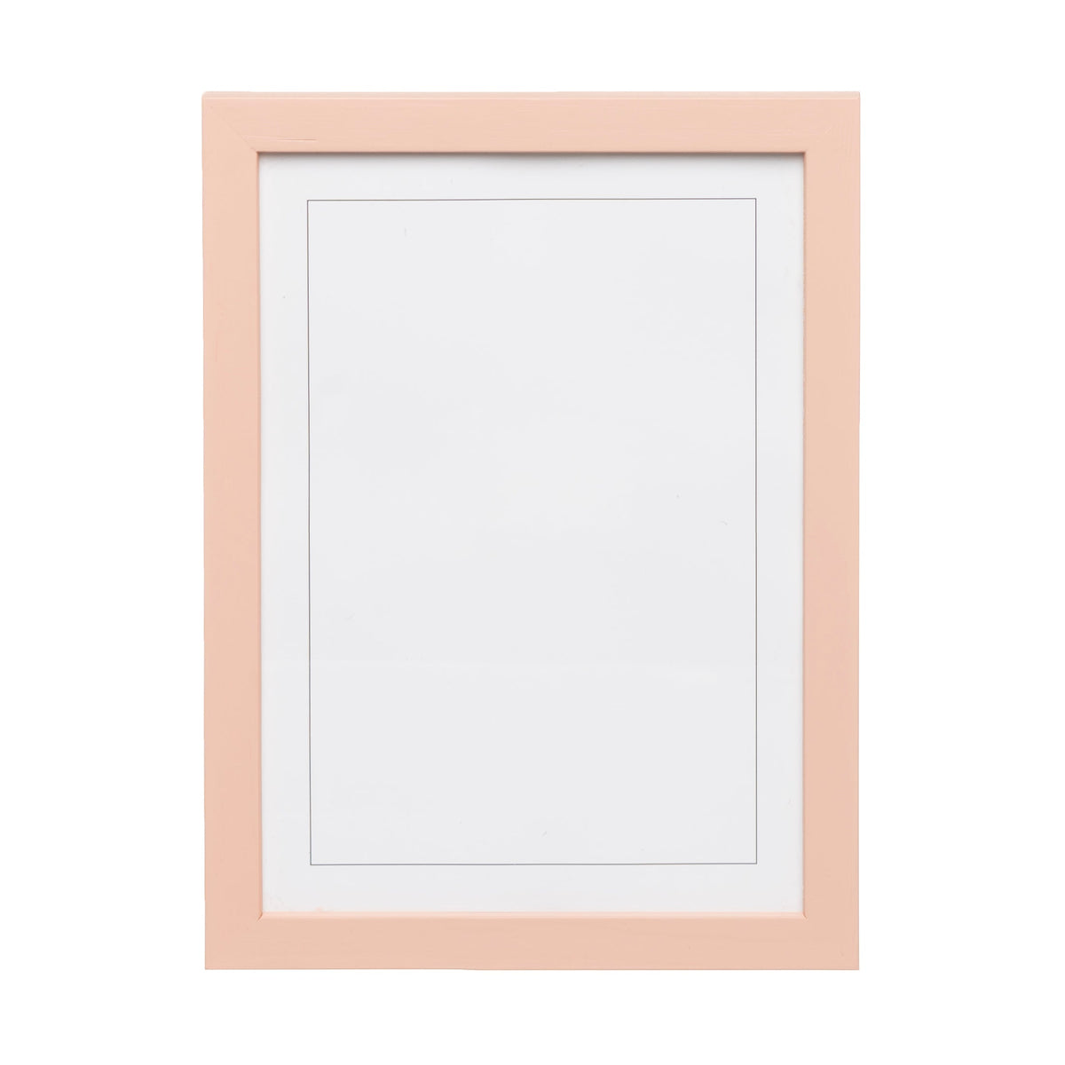 Plaster Pink Wood Picture Frame