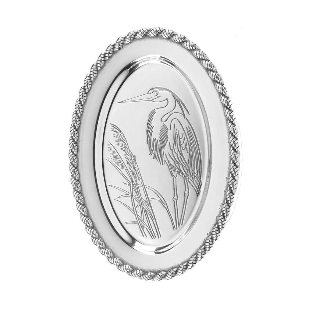 Latitudes Medium Oval Heron Tray