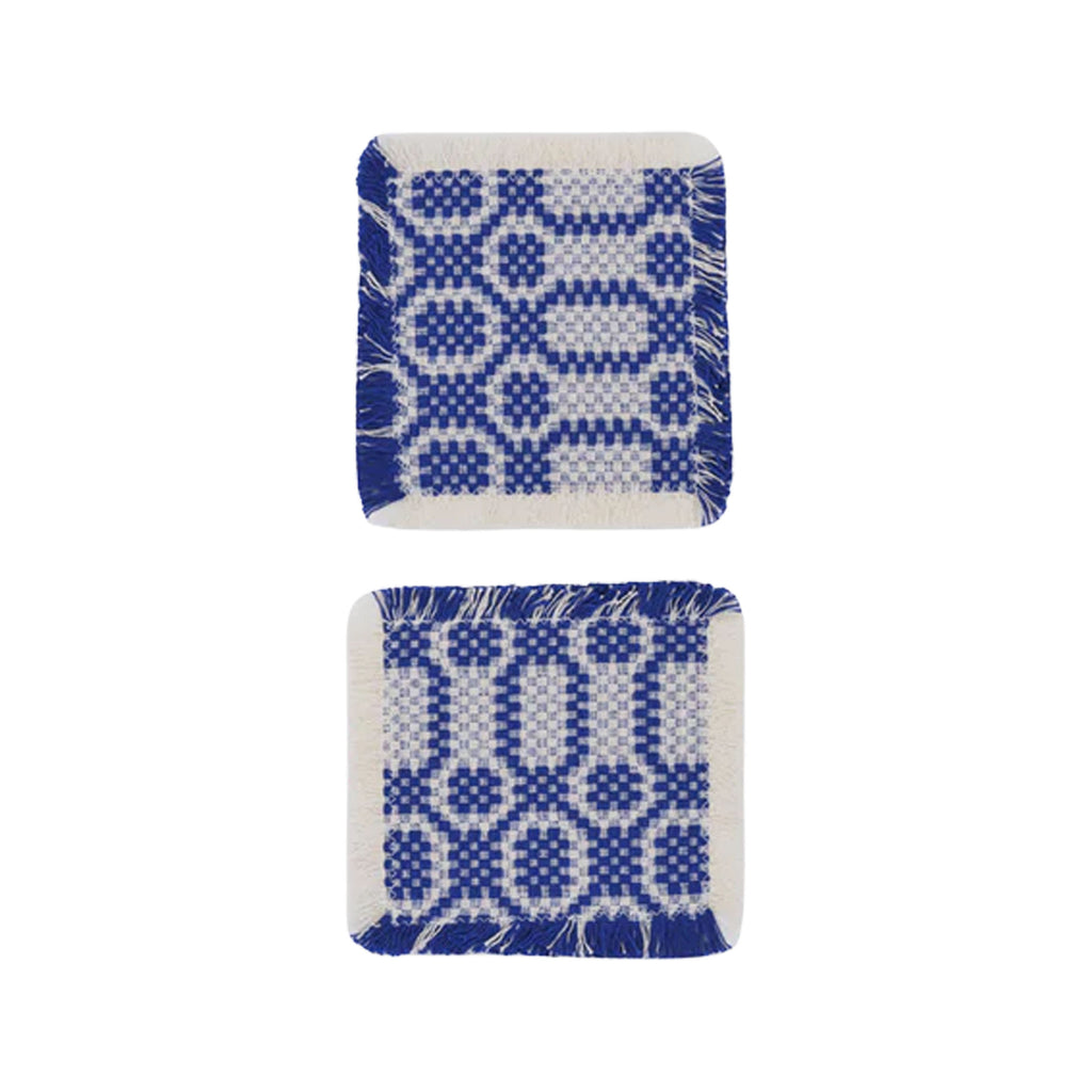 Lecce Coasters in Blue, Set of 2