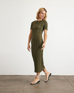 Leighton Dress in Fern