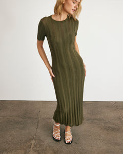 Leighton Dress in Fern