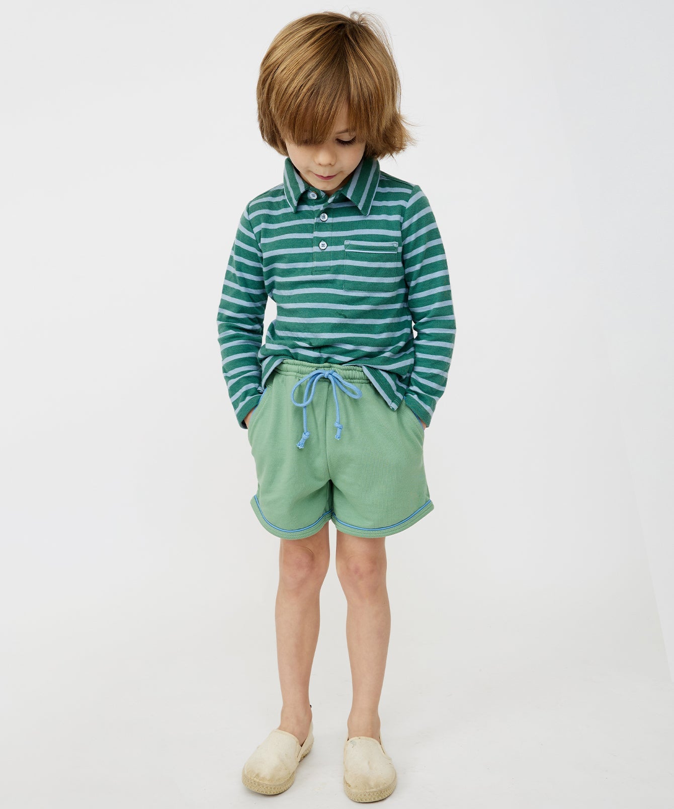 Bailey Short in Basil