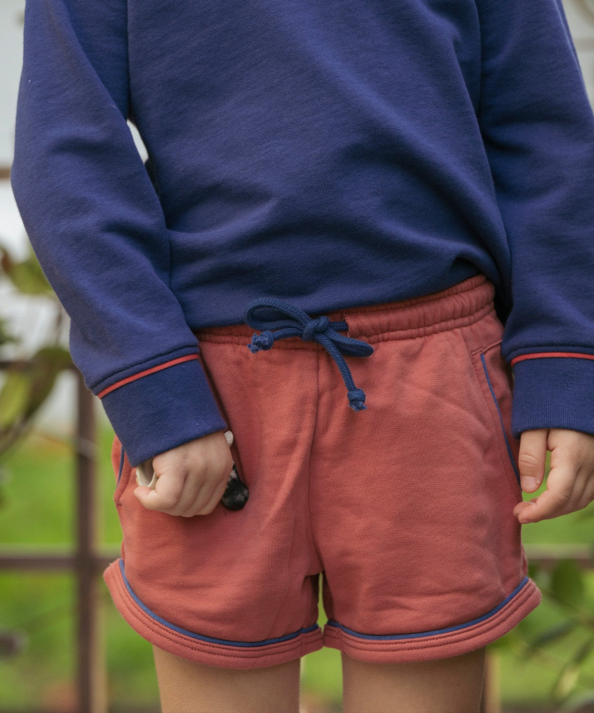 Bailey Short in Nautical Red