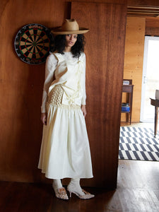 Mekas Knit Combo Drop Waist Skirt Skirt Lingua Franca